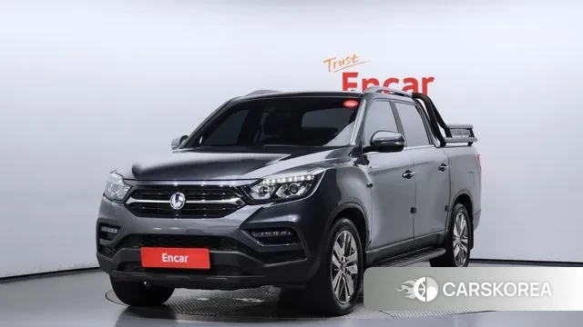 Ssangyong Rexton Sports 2021 Серый из Кореи