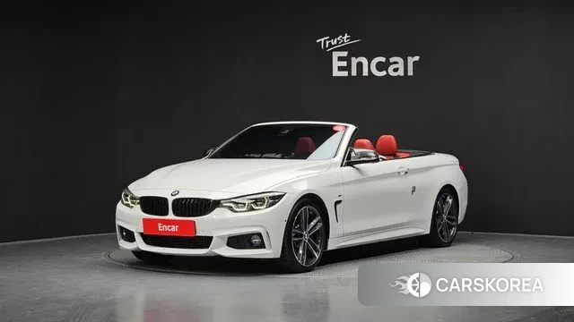 BMW 4 Series (F32) 2018 Белый из Кореи