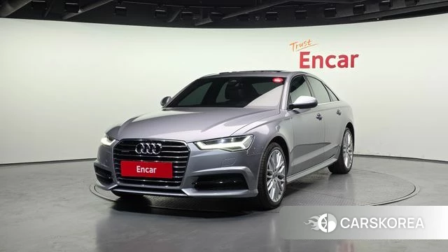 Audi New A6 2018 Серебристо-серый из Кореи