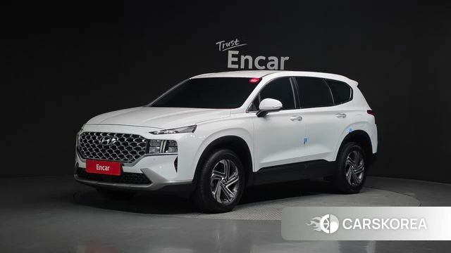 Hyundai The New Santa Fe 2021 Белый из Кореи