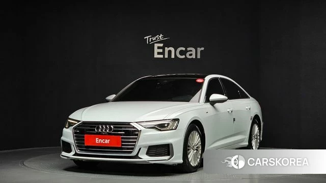 Audi A6 (C8) 2021 Белый из Кореи