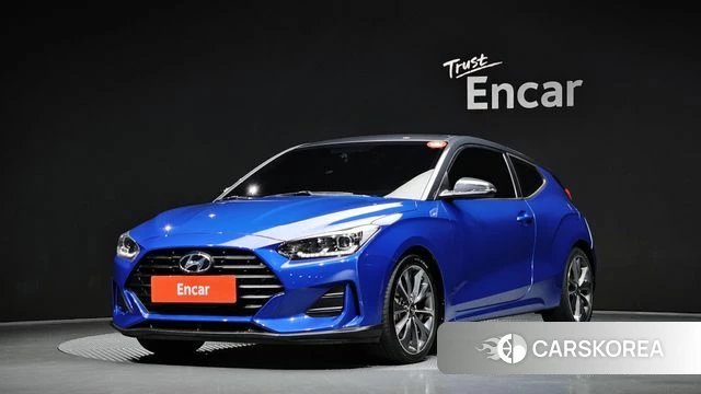 Hyundai Veloster (JS) 2018 Синий из Кореи