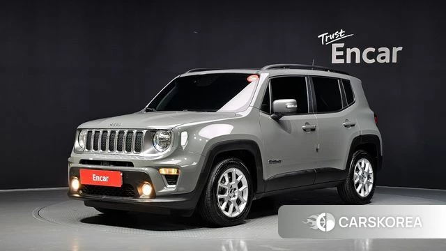 Jeep Renegade 2021 Серый из Кореи