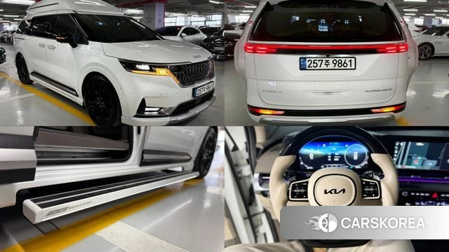 Kia Carnival 4th generation 2022 Белый из Кореи