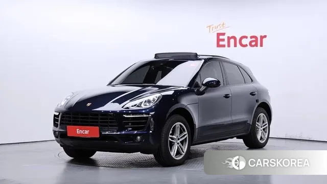 Porsche Macan 2018 Синий из Кореи