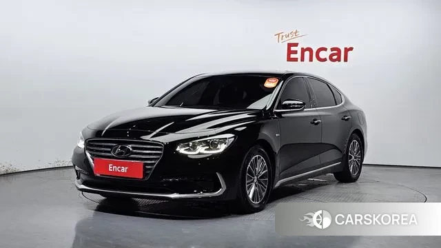 Hyundai Grandeur IG Hybrid 2018 Черный из Кореи