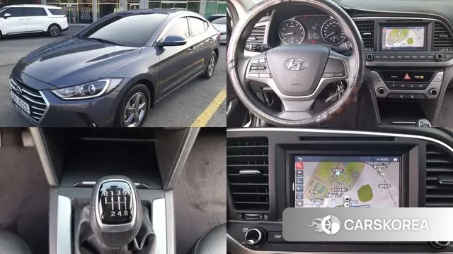 Hyundai Avante AD 2018 Серый из Кореи