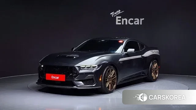 Ford Mustang 7th Generation 2024 Черный из Кореи