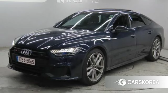 Audi A7 (4K) 2022 Синий из Кореи