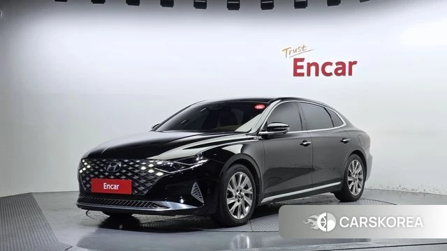 Hyundai The New Grandeur IG Hybrid 2020 Черный из Кореи