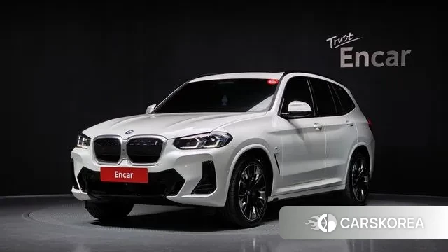 BMW iX3 2024 Белый из Кореи
