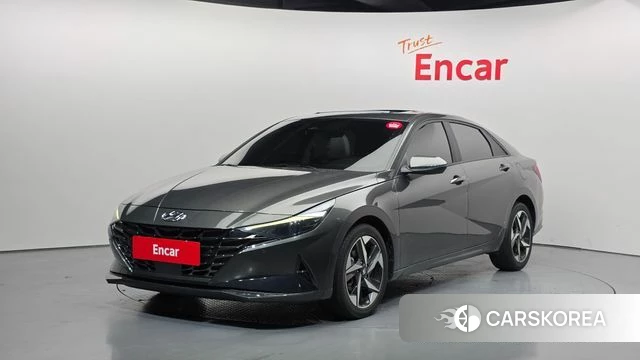 Hyundai Avante (CN7) 2023 Серый из Кореи