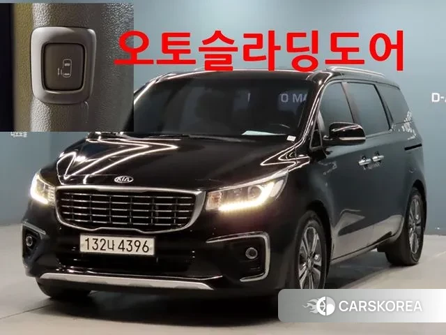 Kia The New Carnival 2018 Черный из Кореи