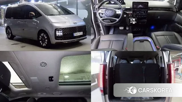 Hyundai Staria 2021 Серый из Кореи