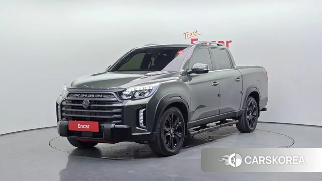 Ssangyong The New Rexton Sports Cannes 2022 Зеленый из Кореи