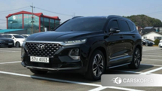 Hyundai Santa Fe TM 2018 Черный из Кореи