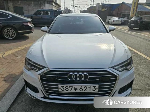 Audi A6 (C8) 2020 Белый из Кореи