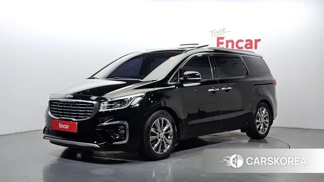 Kia The New Carnival 2018 Черный из Кореи
