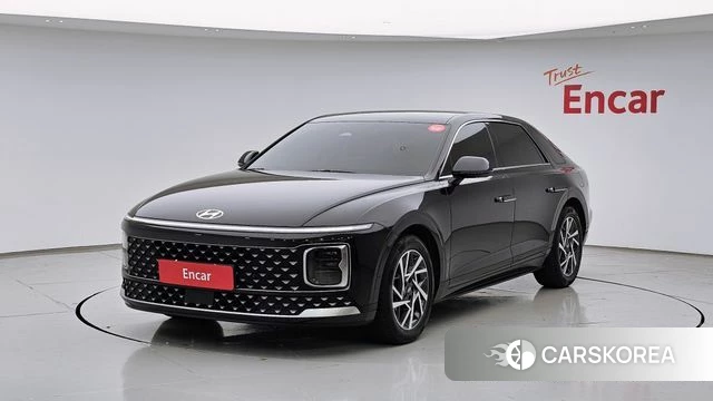 Hyundai Grandeur Hybrid (GN7) 2023 Синий из Кореи