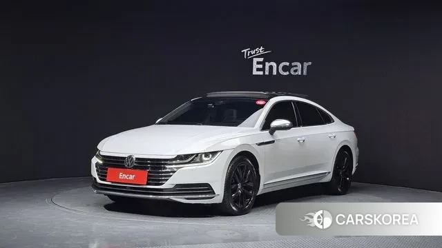 Volkswagen Arteon 2019 Белый из Кореи