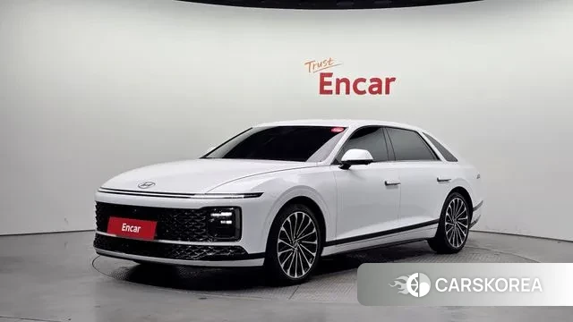 Hyundai Grandeur Hybrid (GN7) 2023 Белый из Кореи