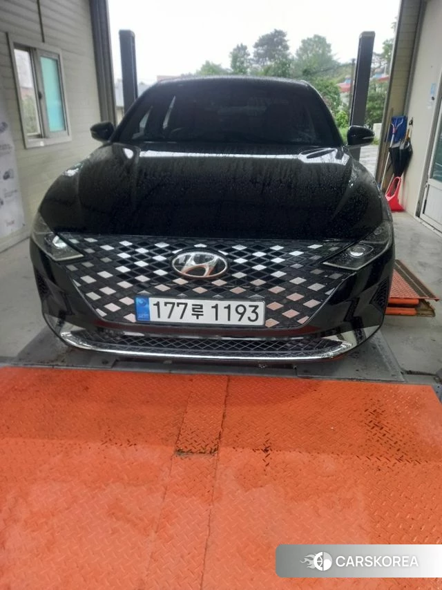 Hyundai The New Grandeur IG 2022 Черный из Кореи