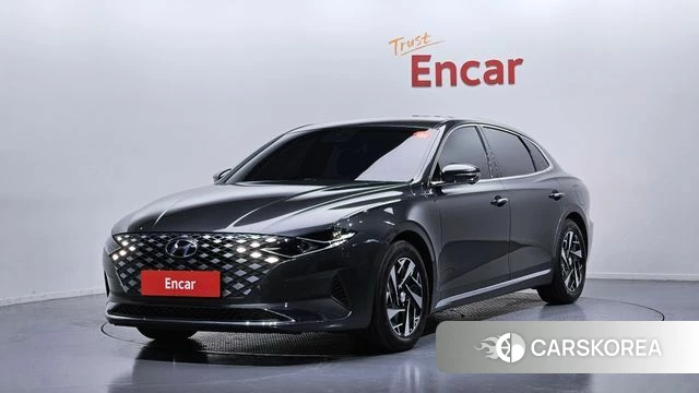 Hyundai The New Grandeur IG Hybrid 2020 Черный из Кореи