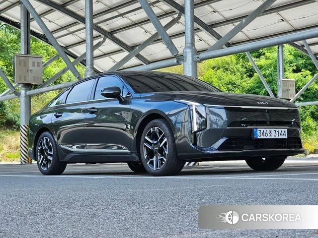 Kia The New K8 Hybrid 2025 Черный из Кореи