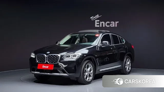 BMW X4 (G02) 2023 Черный из Кореи