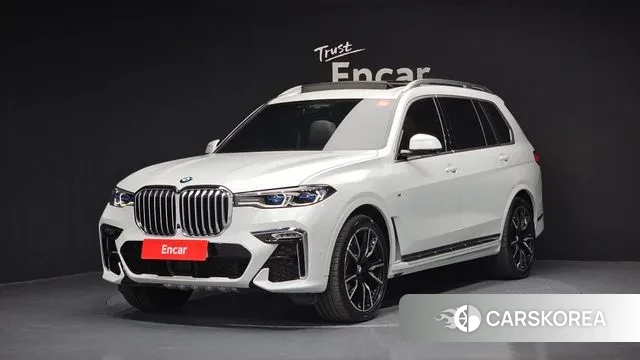 BMW X7 (G07) 2020 Белый из Кореи