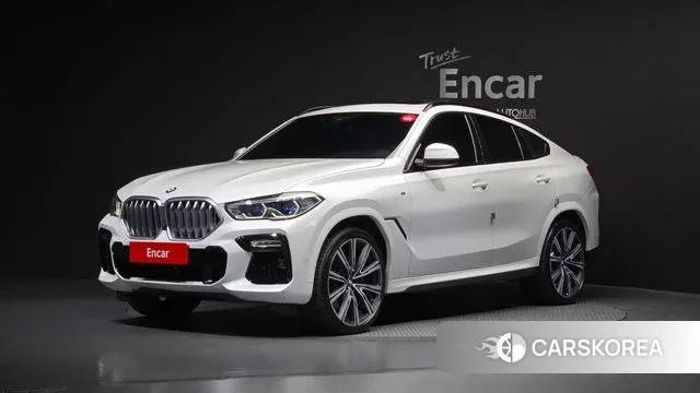 BMW X6 (G06) 2021 Белый из Кореи