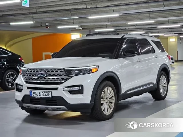 Ford Explorer 6th Generation 2023 Белый из Кореи