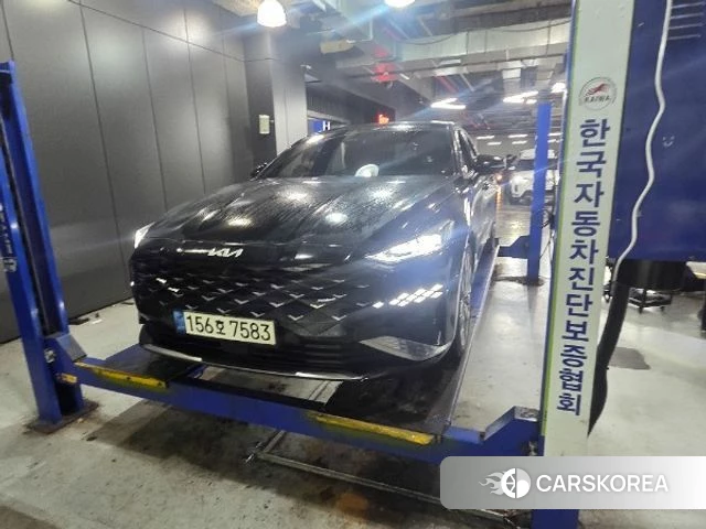 Kia K8 2022 Черный из Кореи