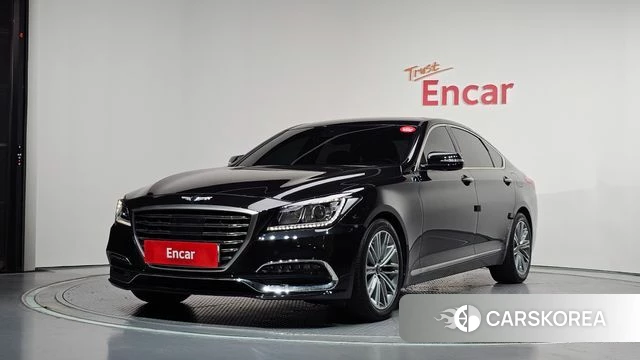 Genesis G80 2018 Черный из Кореи