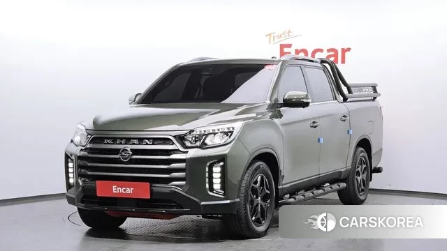 Ssangyong The New Rexton Sports Cannes 2022 Зеленый из Кореи