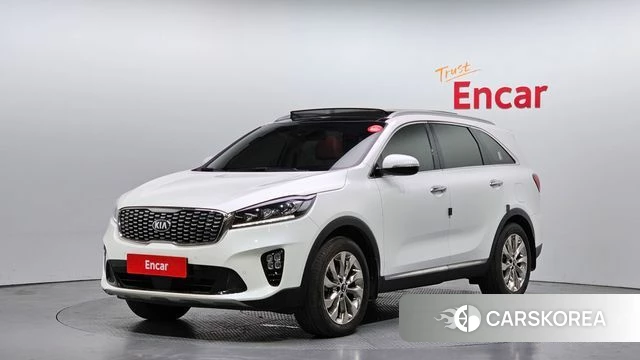 Kia The New Sorento 2018 Белый из Кореи