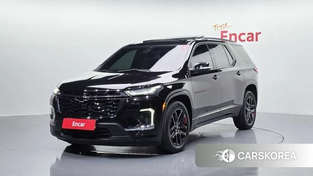 Chevrolet (GM Daewoo) Traverse 2022 Черный из Кореи