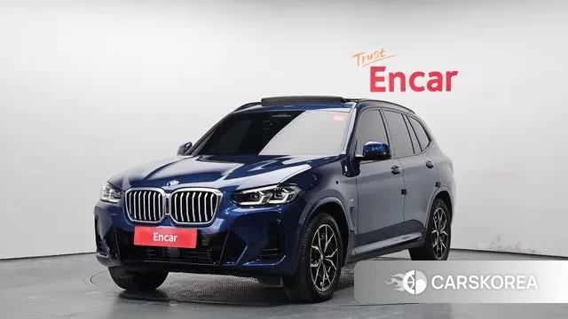 BMW X3 (G01) 2022 Синий из Кореи