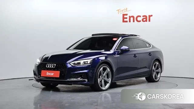 Audi A5 (F5) 2019 Синий из Кореи