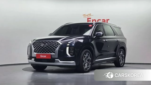 Hyundai Palisade 2021 Синий из Кореи
