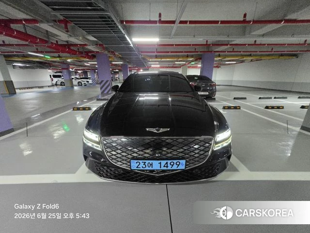 Genesis Electrified G80 (RG3) 2022 Черный из Кореи