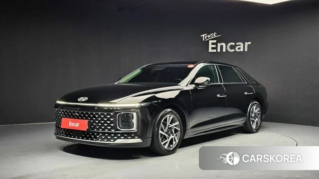 Hyundai Grandeur Hybrid (GN7) 2022 Черный из Кореи