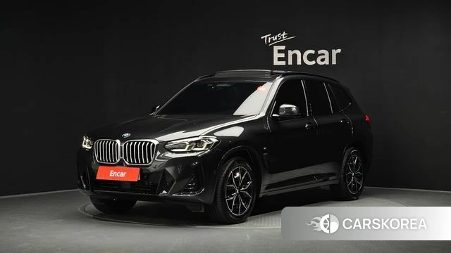 BMW X3 (G01) 2022 Серый из Кореи
