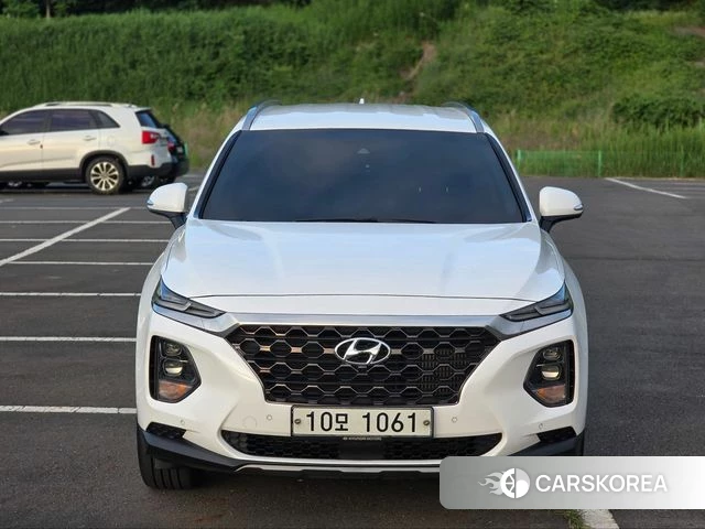 Hyundai Santa Fe TM 2018 Белый из Кореи