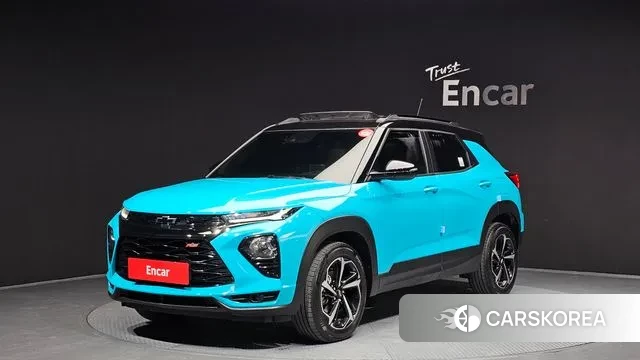 Chevrolet (GM Daewoo) Trailblazer 2020 Небесно-голубой из Кореи