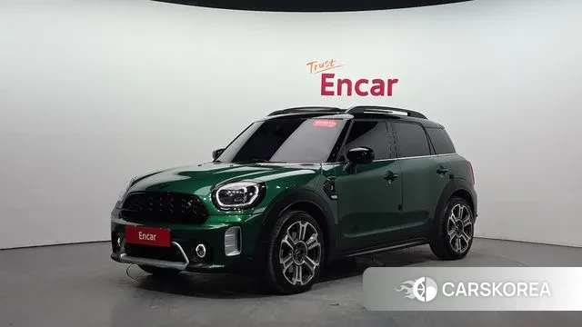 Mini Cooper S Countryman 2023 Зеленый из Кореи