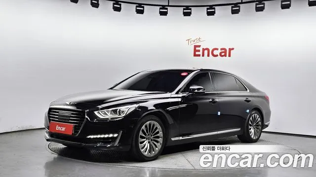 Genesis EQ900 2018 Черный из Кореи