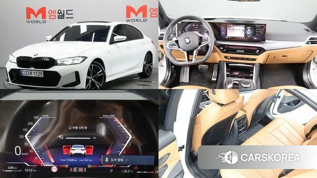BMW 3 Series (G20) 2024 Белый из Кореи