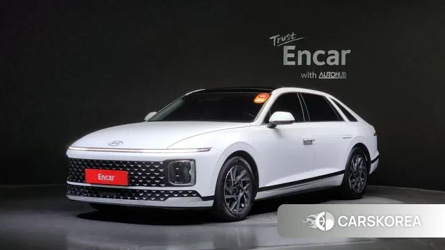 Hyundai Grandeur (GN7) 2023 Белый из Кореи