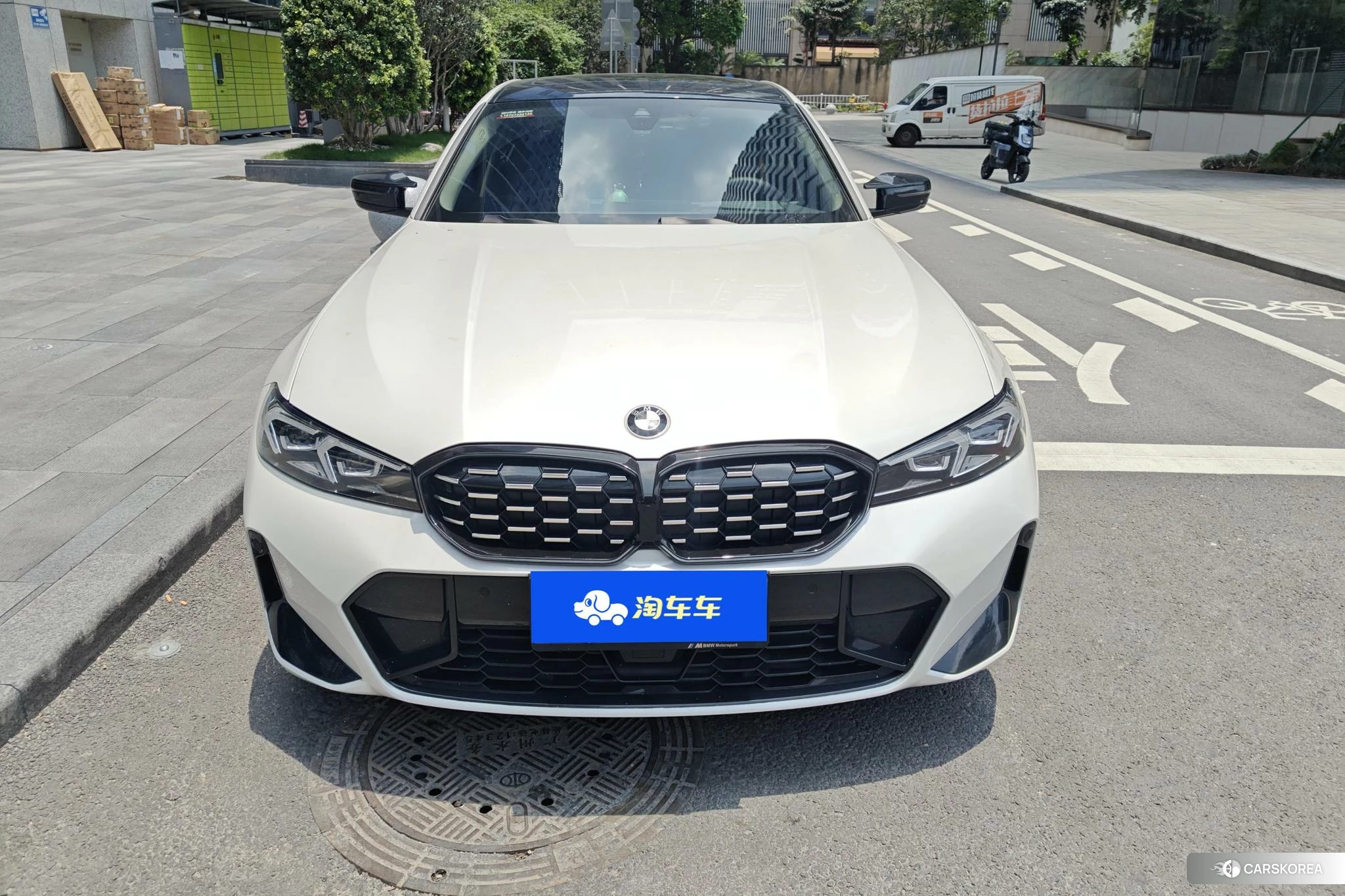 BMW 3 series 2024 Белый из Китая